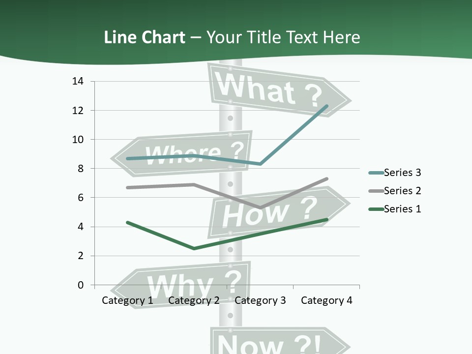 Problem Strategy Road PowerPoint Template
