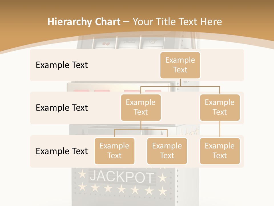 Gamble White Background PowerPoint Template