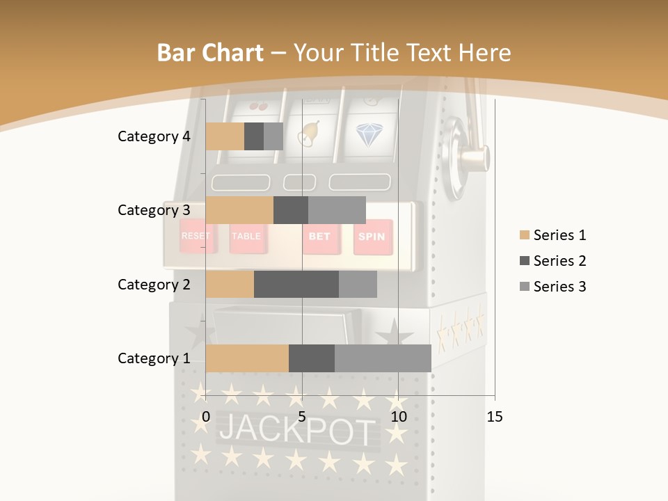 Gamble White Background PowerPoint Template