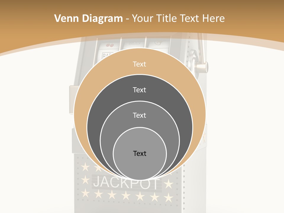 Gamble White Background PowerPoint Template