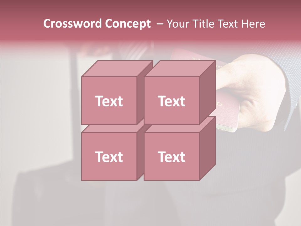 Security Male Board PowerPoint Template