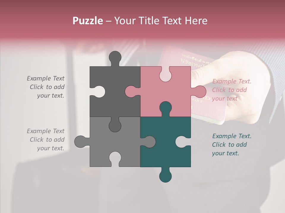 Security Male Board PowerPoint Template