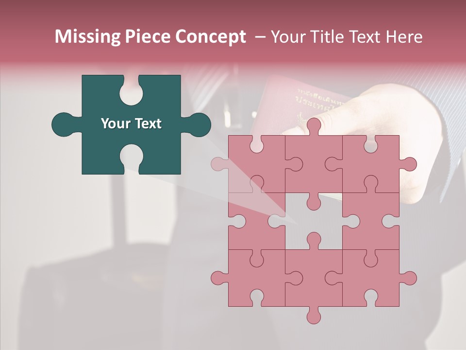 Security Male Board PowerPoint Template