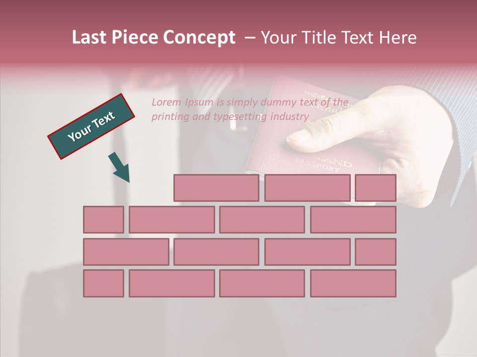 Security Male Board PowerPoint Template