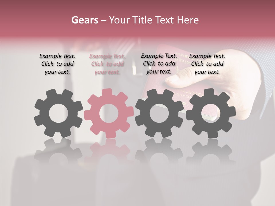 Security Male Board PowerPoint Template