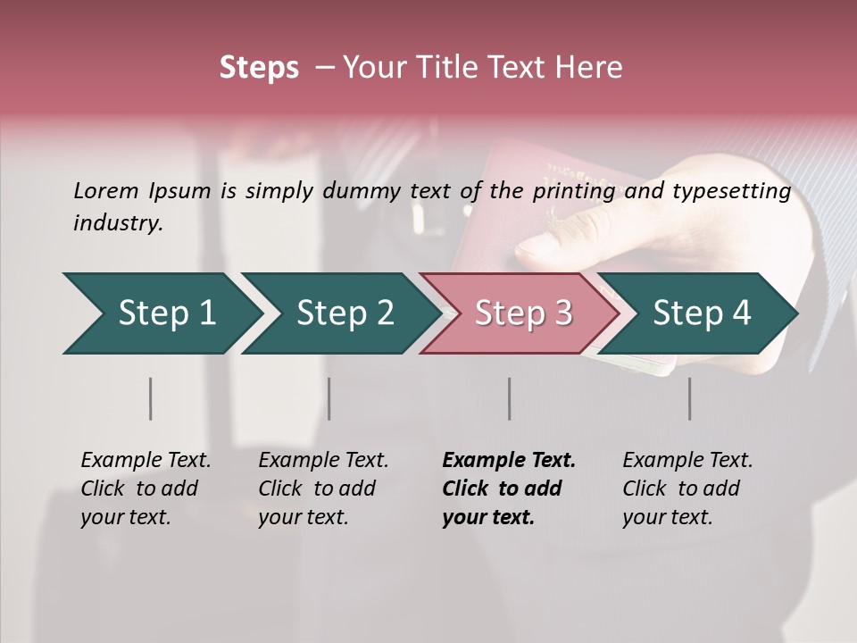 Security Male Board PowerPoint Template