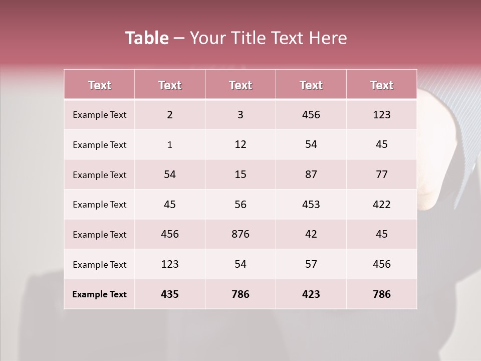 Security Male Board PowerPoint Template