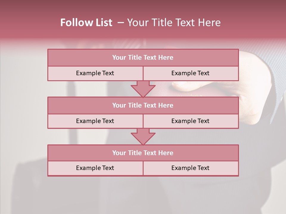 Security Male Board PowerPoint Template