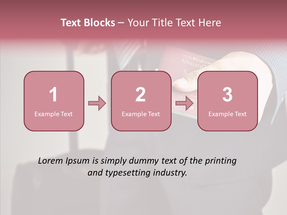 Security Male Board PowerPoint Template