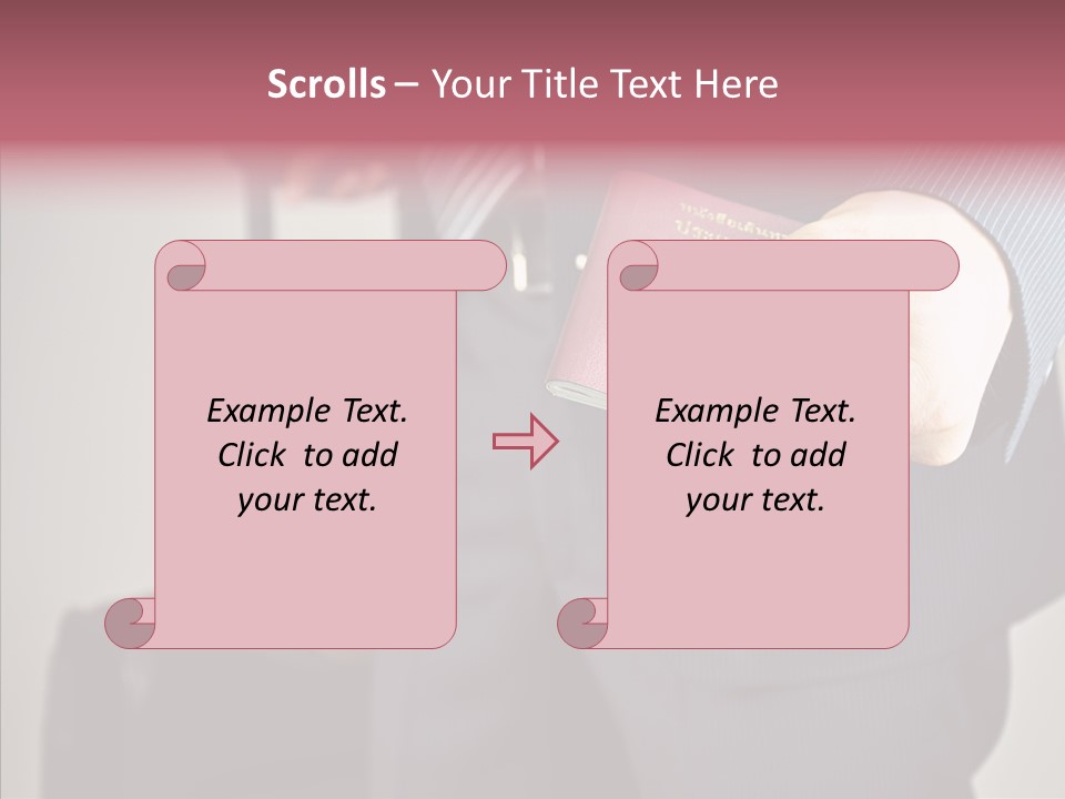 Security Male Board PowerPoint Template