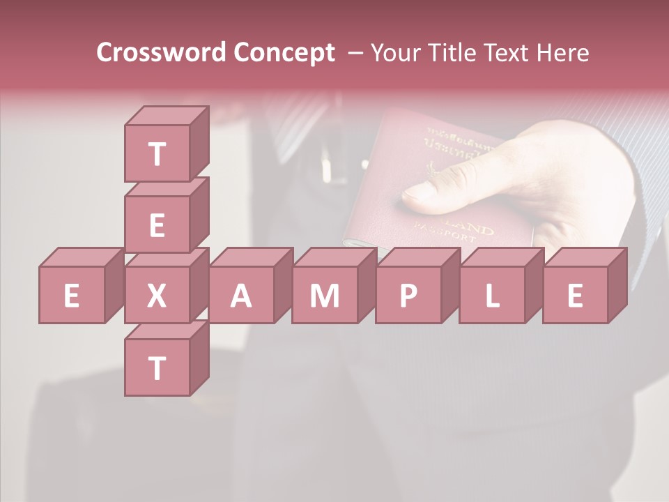 Security Male Board PowerPoint Template