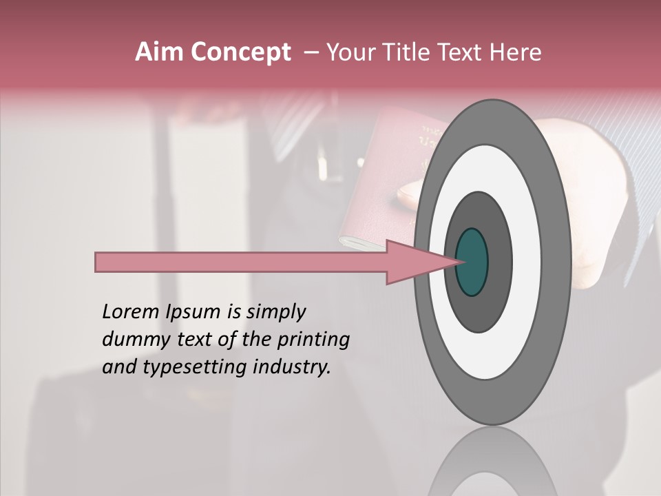 Security Male Board PowerPoint Template