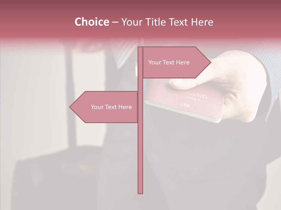 Security Male Board PowerPoint Template