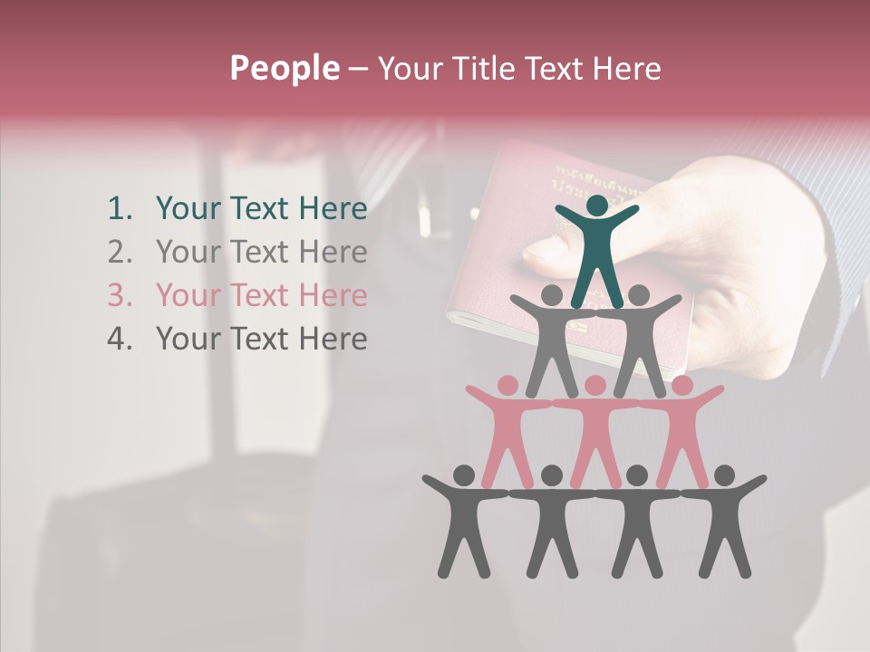 Security Male Board PowerPoint Template