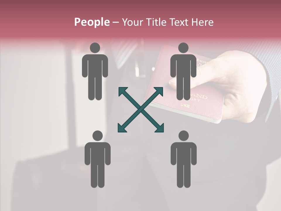 Security Male Board PowerPoint Template