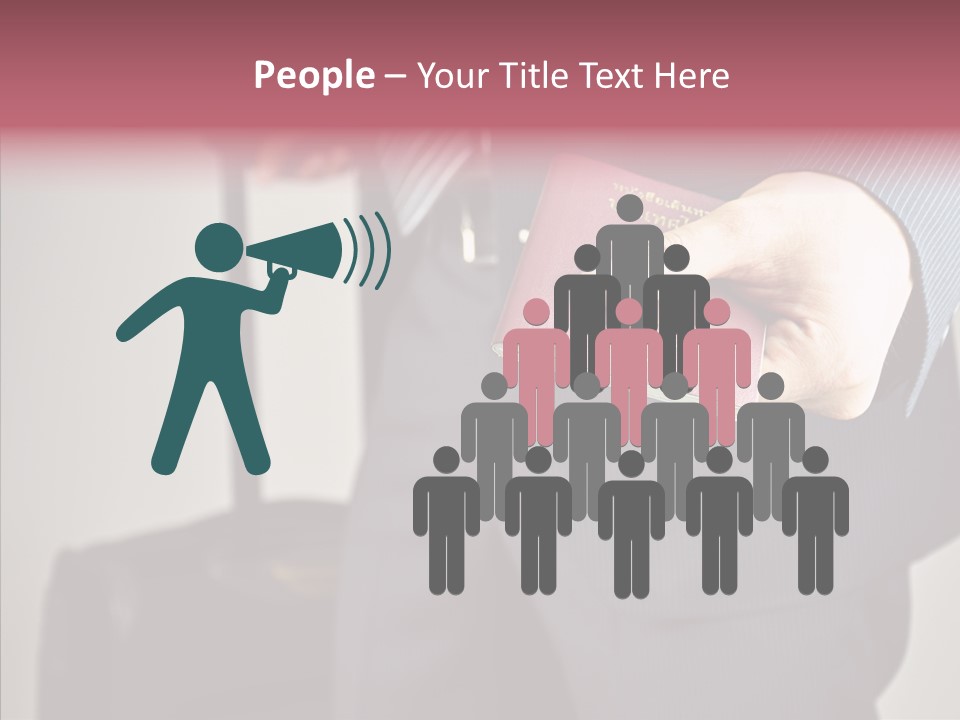 Security Male Board PowerPoint Template