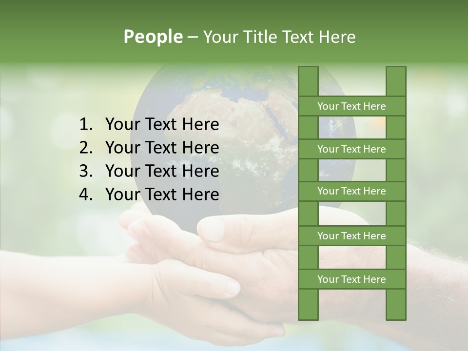 Kid Person Man PowerPoint Template