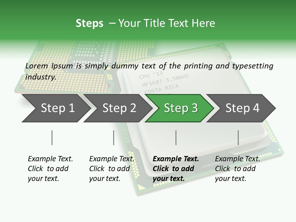 Board Computer Technology PowerPoint Template