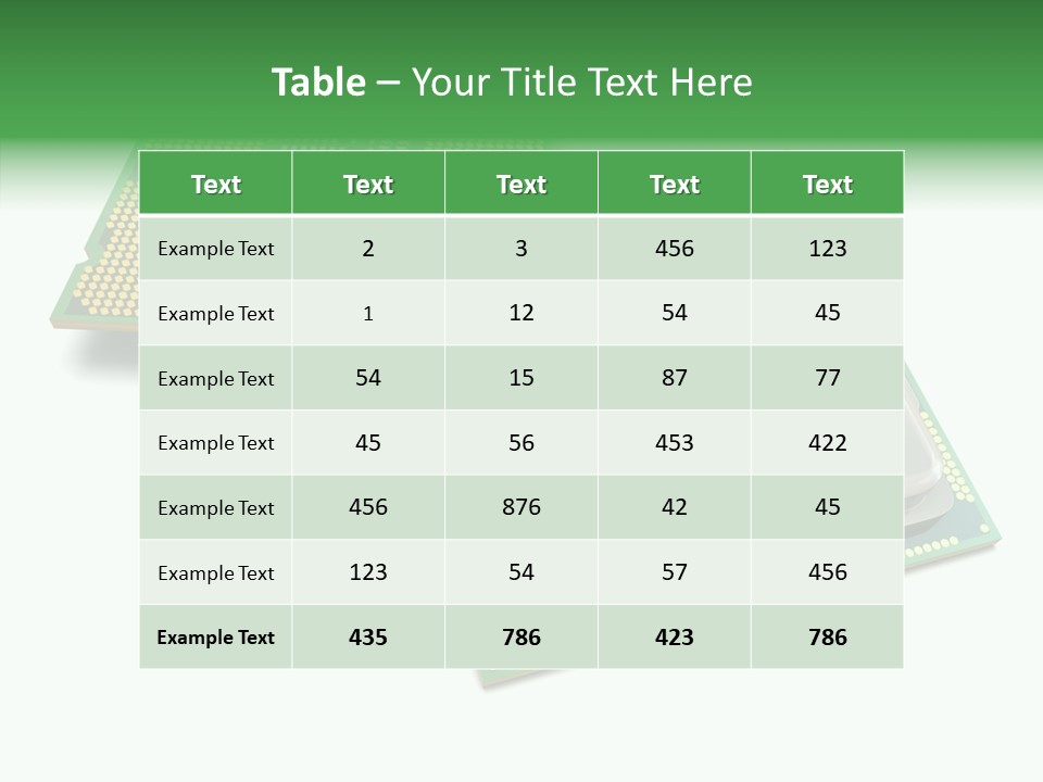 Board Computer Technology PowerPoint Template