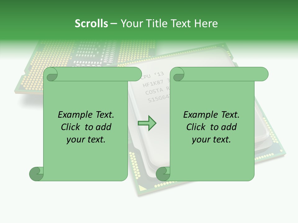 Board Computer Technology PowerPoint Template