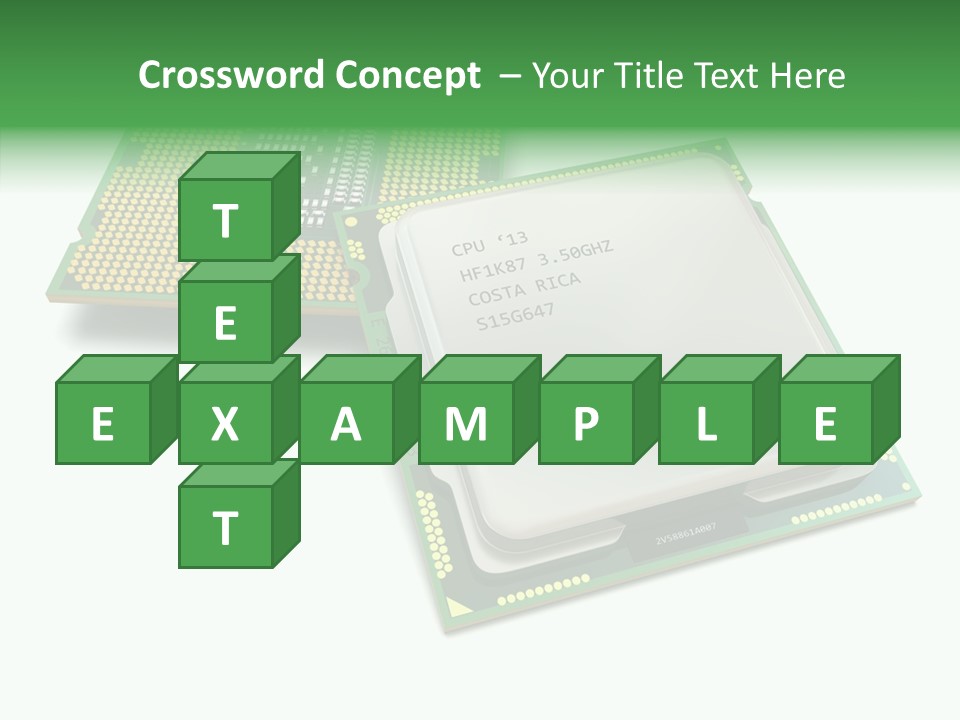 Board Computer Technology PowerPoint Template