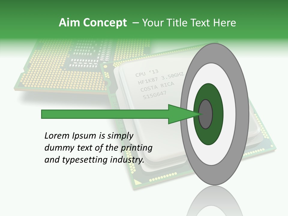 Board Computer Technology PowerPoint Template