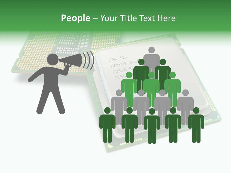 Board Computer Technology PowerPoint Template