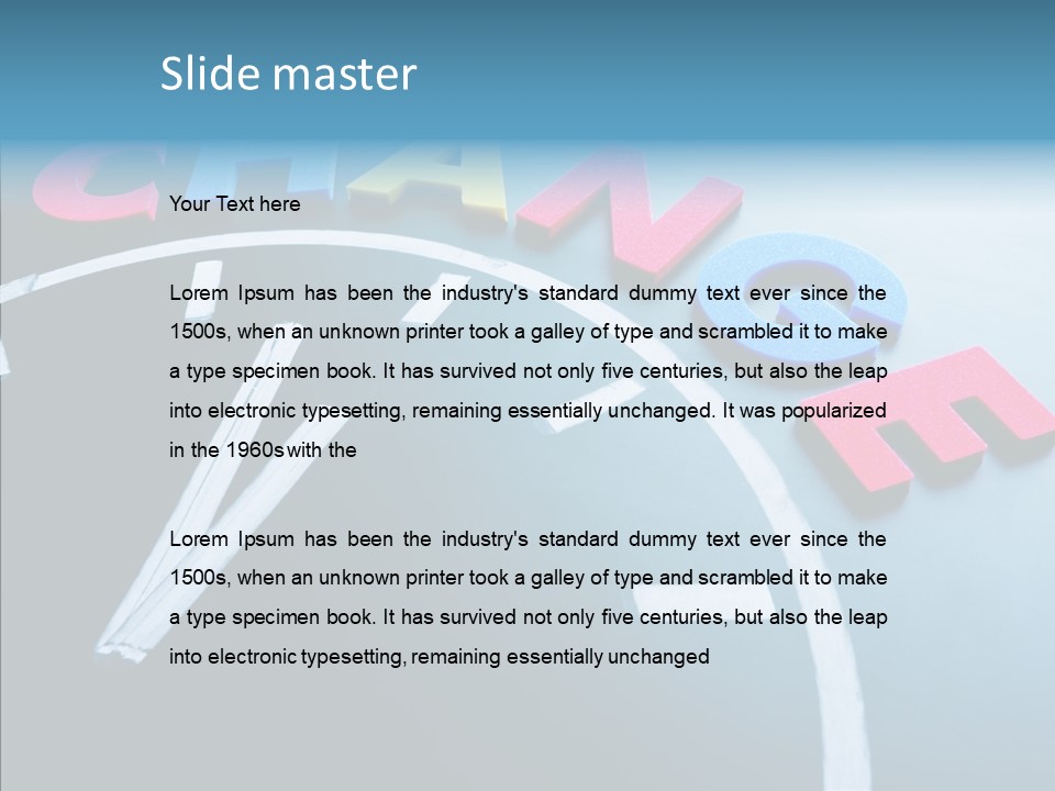 Motivation Evolution Climate PowerPoint Template