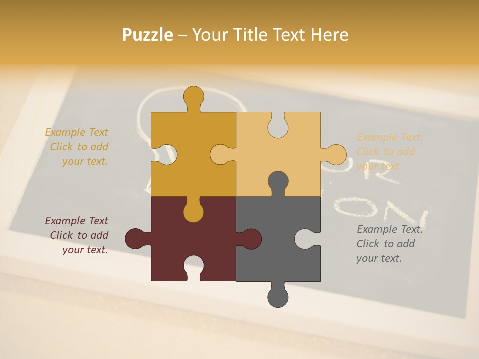 Exercise Bottle Fit PowerPoint Template