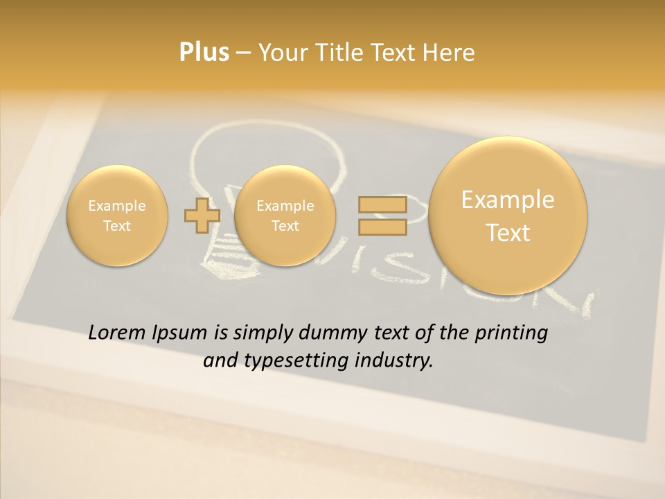 Exercise Bottle Fit PowerPoint Template