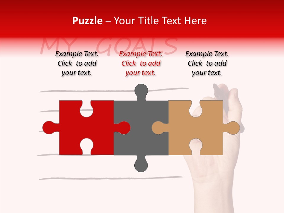 Young Men Tomorrow Suit PowerPoint Template