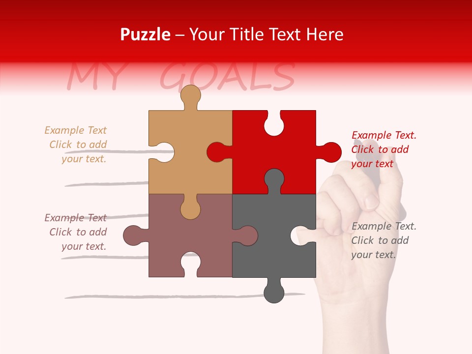 Young Men Tomorrow Suit PowerPoint Template