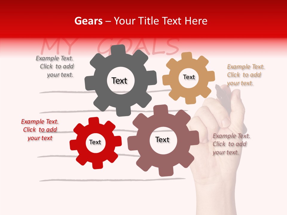 Young Men Tomorrow Suit PowerPoint Template