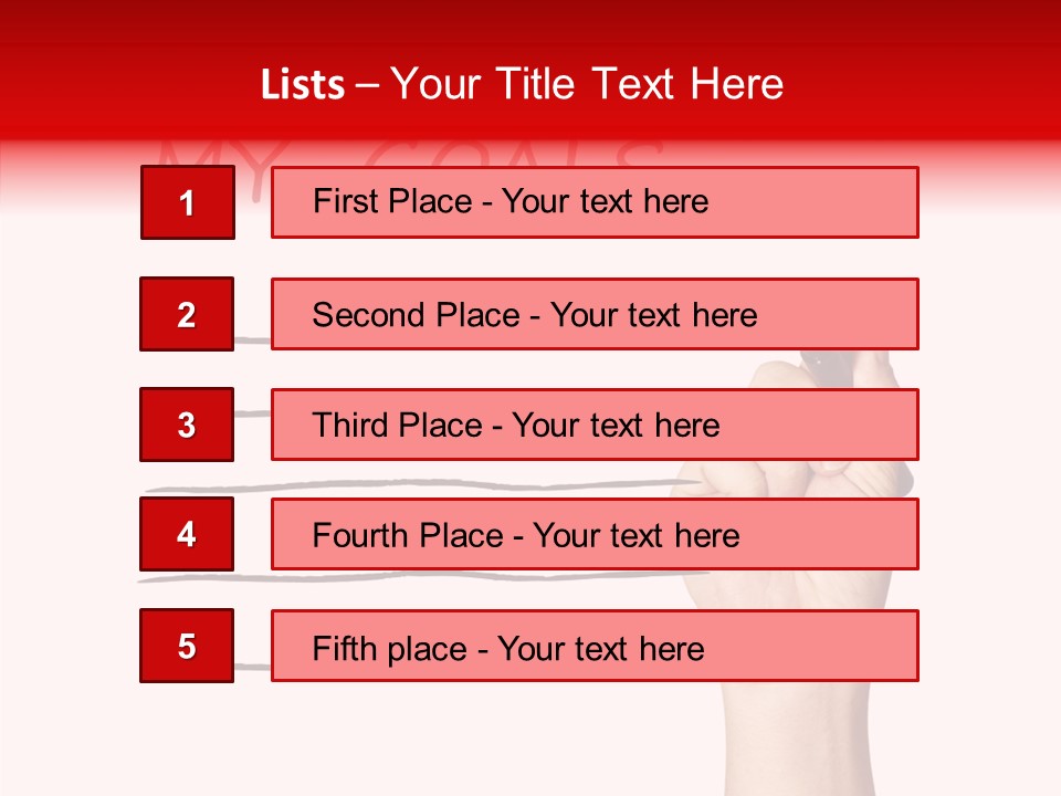 Young Men Tomorrow Suit PowerPoint Template