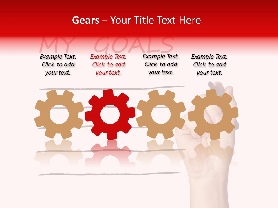 Young Men Tomorrow Suit PowerPoint Template