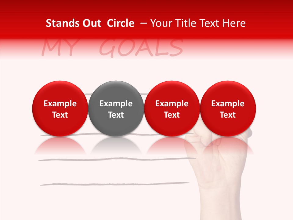 Young Men Tomorrow Suit PowerPoint Template