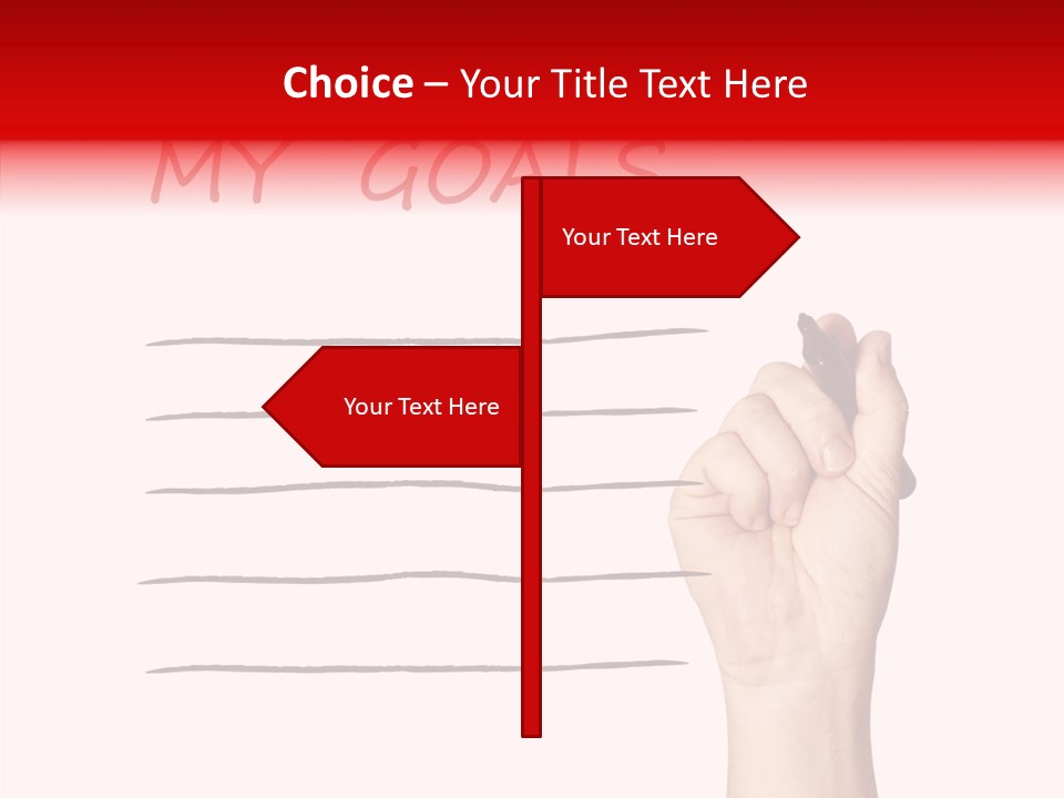 Young Men Tomorrow Suit PowerPoint Template