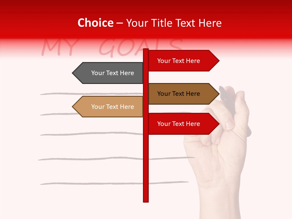 Young Men Tomorrow Suit PowerPoint Template