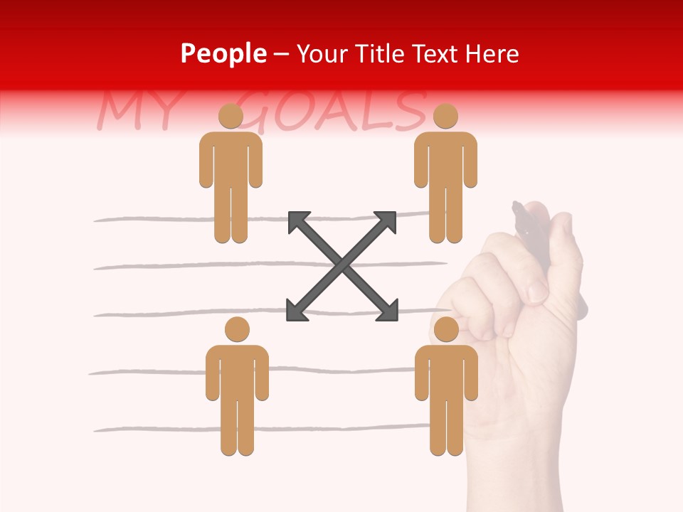 Young Men Tomorrow Suit PowerPoint Template