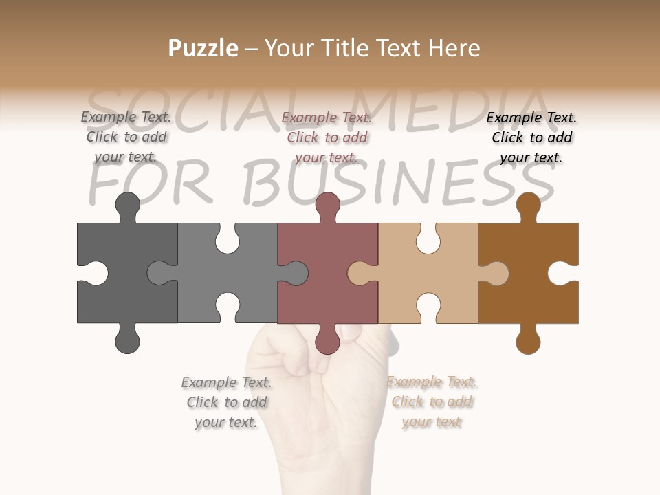 Emotional Stress Human Head Connection PowerPoint Template