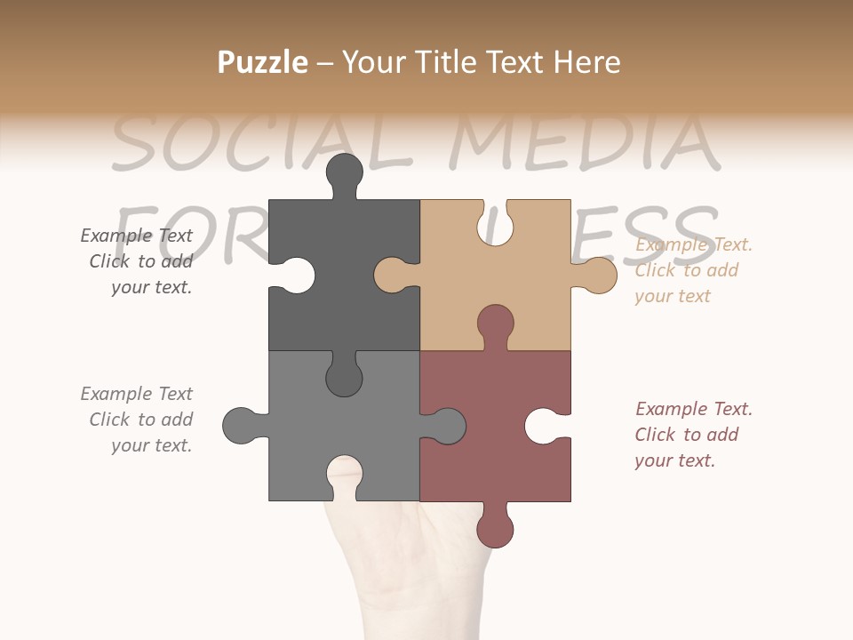 Emotional Stress Human Head Connection PowerPoint Template