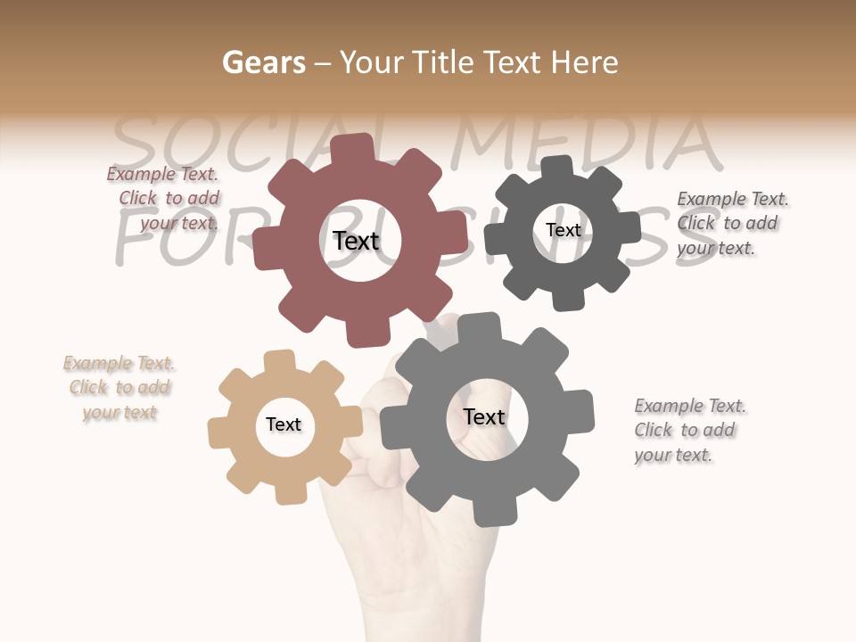 Emotional Stress Human Head Connection PowerPoint Template