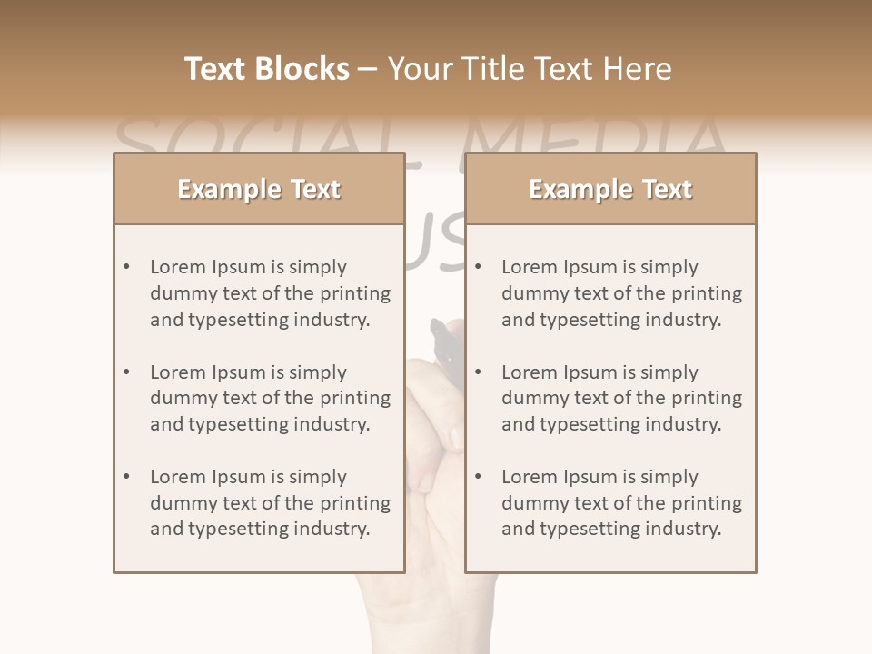 Emotional Stress Human Head Connection PowerPoint Template
