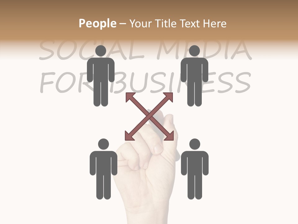 Emotional Stress Human Head Connection PowerPoint Template