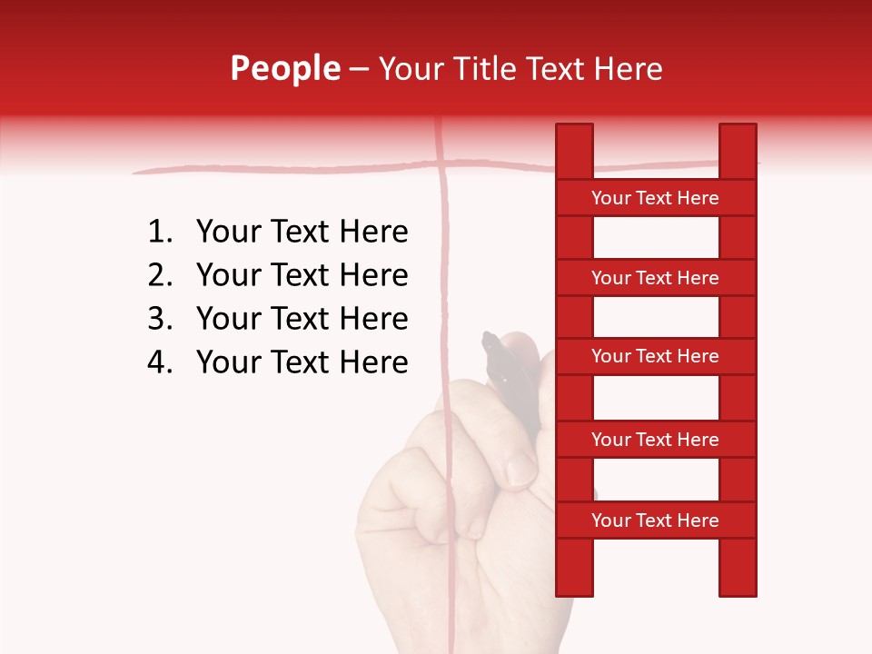 Antique Strategy Blackboard PowerPoint Template