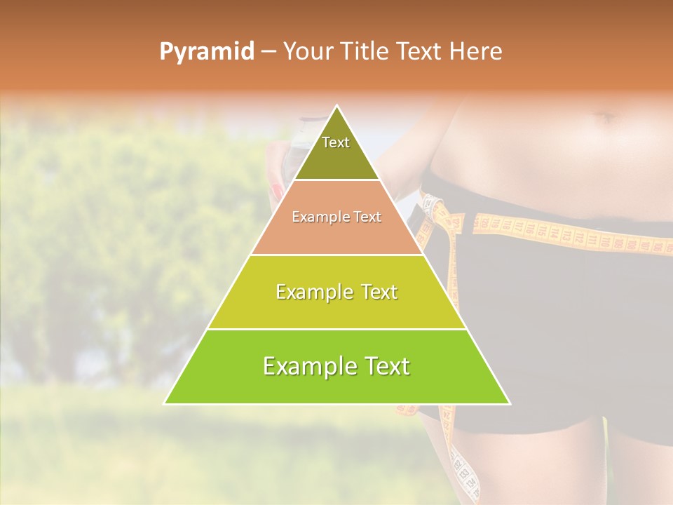 Exercise Bottle Fit PowerPoint Template