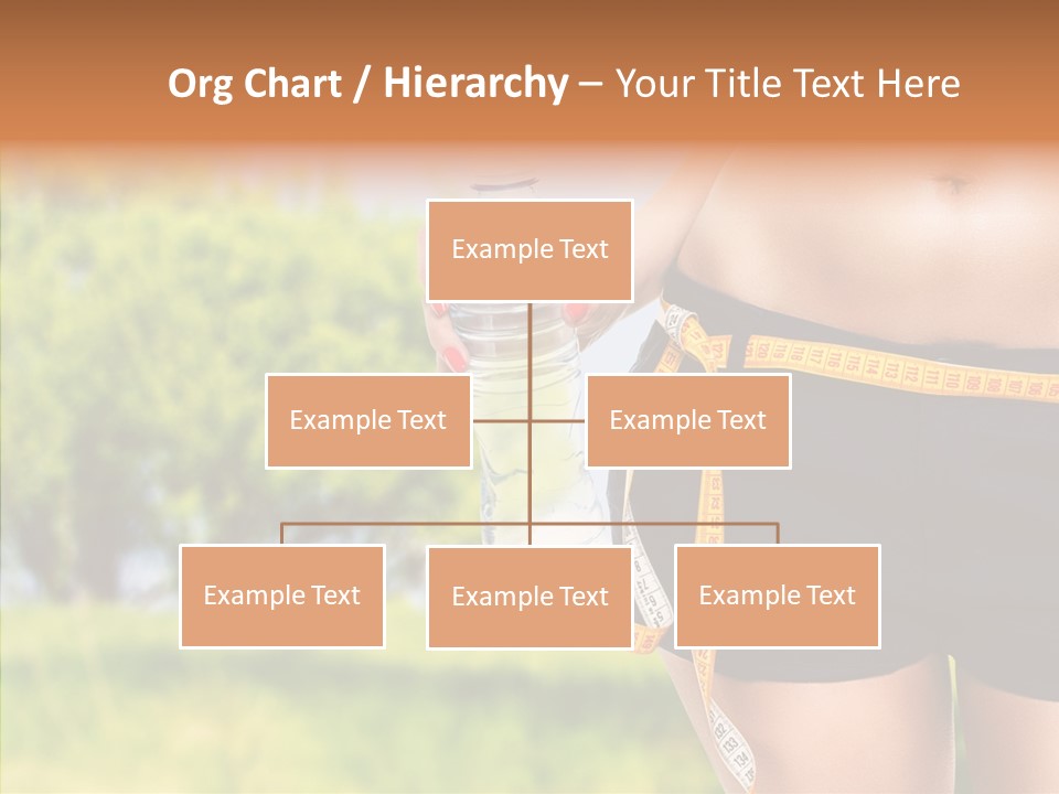 Exercise Bottle Fit PowerPoint Template