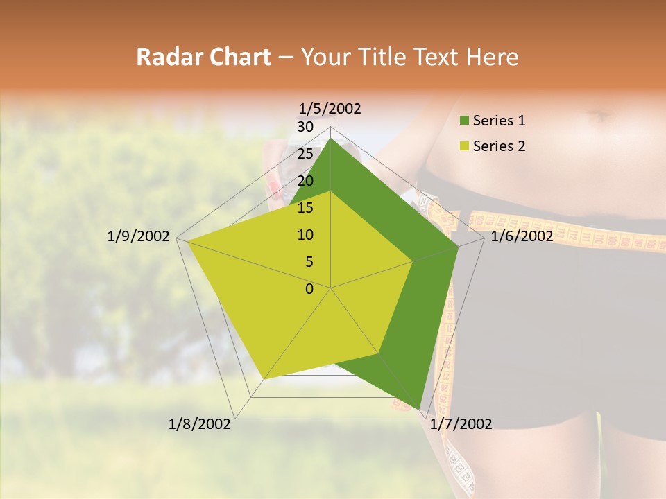Exercise Bottle Fit PowerPoint Template