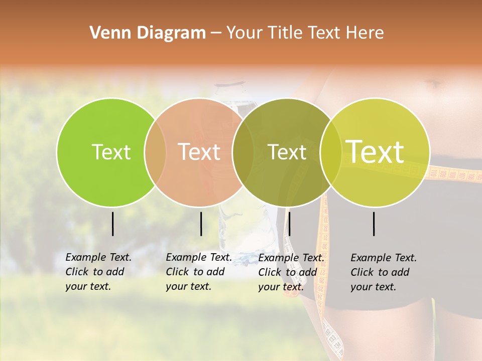 Exercise Bottle Fit PowerPoint Template