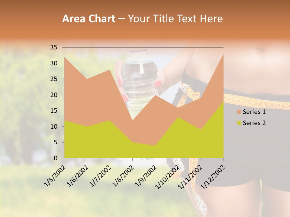 Exercise Bottle Fit PowerPoint Template